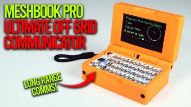 Meshbook Pro - The Ultimate Off Grid Communication Device!
